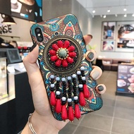 Apple 11 Ethnic Style iPhone14promax Phone Case 13 All-Inclusive 16 Shock-resistant 15Plus Silicone 