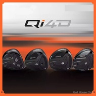 QI4D GOLF Fairway Wood Golf Club 3 Wood 5 Wood High Forgiveness Long Distance Adjustable Loft Carbon
