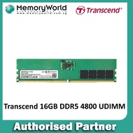 TRANSCEND 16GB DDR5 4800 UDIMM , P/NO: JM4800ALE-16G (XDO)