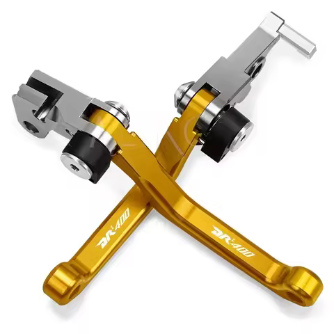 Dirt Bike Brake Clutch Levers Stunt Clutch Easy Pull Cable System Set For SUZUKI DRZ400 DRZ400S DRZ4