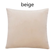 sarung bantal sofa 40x40 45x45 50x50 60x60 cm Square Large Velvet Plain cushion cover Throw Pillow C