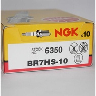 NGK Spark Plug BR7HS-10 Suitable for Two-Chong Ship Hanging Plug Motorcycle Boat Speedboat Outboard 