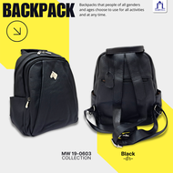 Marwell(มาร์เวลล์)กระเป๋าสตรี (เป้) หนังแท้ รุ่น MW 19-0603