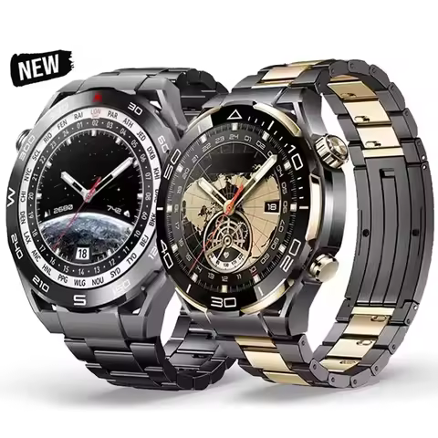 22mm Titanium Strap for Huawei Watch 5 46mm 4 4 Pro Ultimate Metal Bracelet for Huawei Watch GT2 GT3