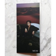 Folding Photo Ooyoung From CD Album 2PM-MUST Kpop Card Wooyoung