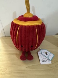絕版 上海限定 Jellycat 紅色燈籠毛絨玩具