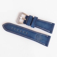 Blue Watch Strap, Panerai PAM style, genuine leather