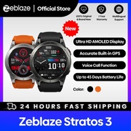 Berkualitas Ultra HD Amoled 2023 Zeblaze Stratos 3 Strava smartwatch