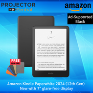 Amazon Kindle Paperwhite 2024 (12th Gen) New with 7" glare-free display, weeks of battery life, adju