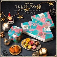 日本代購 日本12月份美食團限定 Tokyo Tulip Rose鬱金香玫瑰曲奇