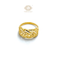 SABIHAHGOLD Ring Fashion 916/22K Original Gold (GR0002516)