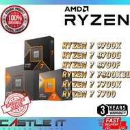 AMD Ryzen 7 9700X / 8700F / 8700G / 7800X3D / 7700X / R7-7700 Socket AM5 Processor