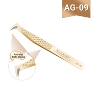 NAGARAKU 1 pcs Eyelash Extension Tweezers Precision Fiber Tip Tweezer for Eyelash Extensions Profess