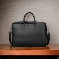 Hcm Leather cross-bag from to 40cm with 16 inch laptop with many compartments MenR7 Whiki GSR