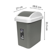 8L Flip Trash Can - Song Long Plastic - GENUINE PRODUCT