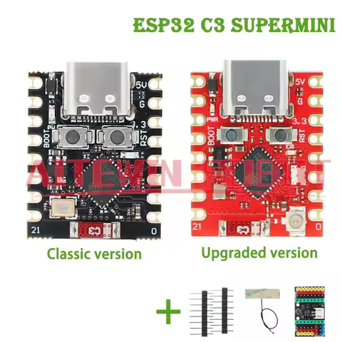 AITEWIN ROBOT ESP32-C3 MINI Development Board Classic version/Upgrade version ESP32 SuperMini Develo