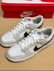 Nike Dunk LOW 板鞋 白粉棕