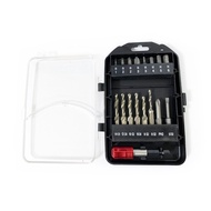 [iMOVER Professional Auto Repair] 17 Pieces Hex Shank Drill Bit Set Screwdriver Bit Drill Bit Red Ha