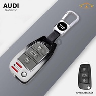 2024 New Zinc Alloy Car Key Case For Audi A3 B9 A6 C8 A7 S7 A8 D5 S8 Q5 Q7 Q8 SQ8 TT E-tron RS6 RS7 