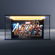 [Transparent Display Box] Suitable for Building Blocks 76323 Star Wars Avengers Endgame Model Return