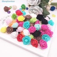 SEPTEMBER Foam Rose Flower DIY 100pcs Wreath Gift Christmas Valentine's Day Party Supplies