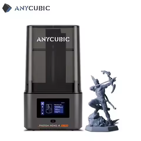 ANYCUBIC Photon Mono4 Ultra 10K Resin 3D Printer 7" HD Mono Screen and COB Light Source 3D Printing 