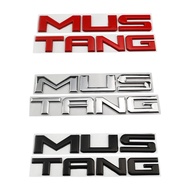 1 x Metal Ford Mustang Modification MUSTANG Letter Car Auto Trunk rear Emblem Badge Sticker Decal Re