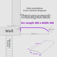 Transparent Silent Rain Awning Windows Eaves Balcony Home Polycarbonate Sheets