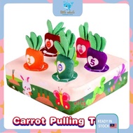 Carrot Pulling Toy Soft Toys for baby Permainan Baby Toys for Baby Soft Toys Baby Toys Carrot Toys