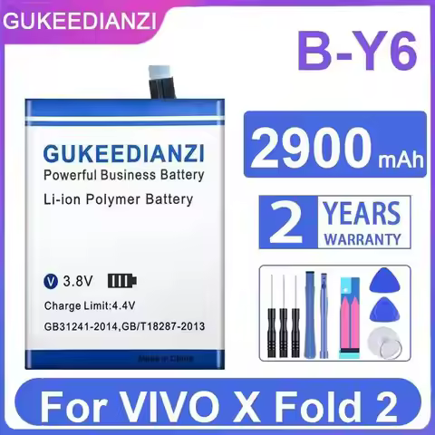 Reliable Replacement B-Y6 2900Mah Mobile Phone Battery For Vivo X Fold 2
