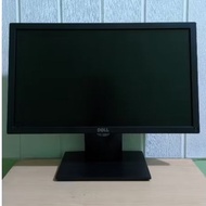 DELL E2016H SERIES 20INC LED MONITOR WITH VGA PORT & DISPLAYPORT COMPLETE WITH CABLE