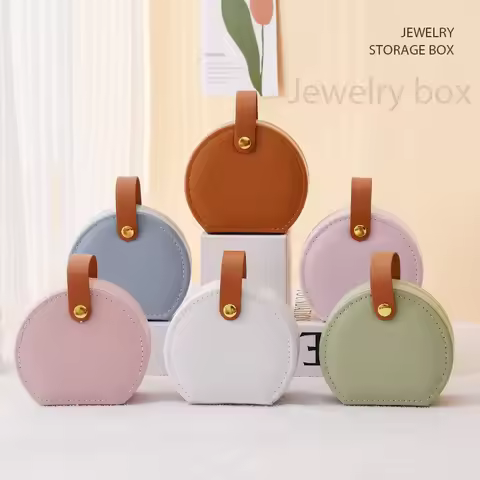 Mini Jewellery Box Organizer Small Jewelry Organiser StorageTravel Jewellery Box Portable Jewelry St