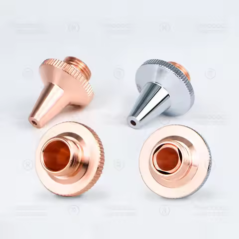 3D Laser Nozzle M8 D15 H19 1.0 1.2 1.5 2.0 2.5 3.0 Laser Cutting Nozzle for Raytools BM110 Ospri Boc