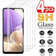SMT🧼CM 4Pcs 9H Tempered Glass For Samsung Galaxy A32 5G Screen Protector For Samsung A32 A52 A52s A72 A22 A42 5G A12 Pro