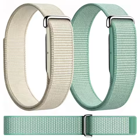 Sport Nylon Braided Fitbit Air Watch Strap for Google Fitbit Air Fitness Tracker Loop Breathable Wri