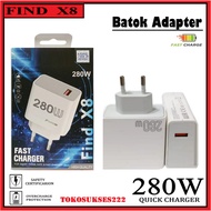 HP 280W Charger Adapter For OPP FIND X8 Charger Head Adapter Universalhp Supports Fast Charging