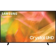 SAMSUNG 43AU8100 43-Inch Class Crystal 4K UHD HDR, 3 HDMI Ports, Motion Xcelerator, Tap View, PC on TV, Q Symphony,