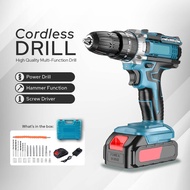 Cordless Drill Batteri Drill Cordless Hammer Drill Cordless Impact Drill Screwdriver 电钻
