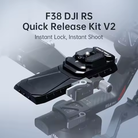 FALCAM F38 DJI RS Quick Release Kit V2 Seamless Multi-Device Switch for DJI RS4 / RS4 Pro / RS3 / RS