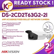 Hikvision DS-2CD2T63G2-2I 6MP ACUSENSE FIXED BULLET NETWORK CAMERA