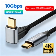KAIYUE USB C 3.1 Extension Cable Type C PD100W Fast Charging Male to Female Extender Cord For Honor 