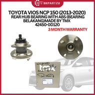TOYOTA VIOS NCP 150 (2013-2020)  REAR HUB BEARING WITH ABS (BEARING BELAKANG)MADE BY TMX 3 MONTH WAR