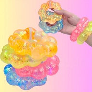 1 Đồ chơi bóp giảm căng thẳng lấp lánh, mềm mại và chậm nở, Đồ chơi giảm căng thẳng dính, Đồ dễ thươ