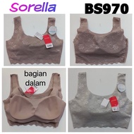 BS970 seamless XL wire-free sorella bra