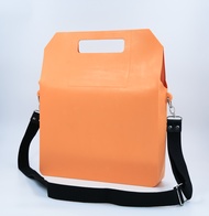 Rubber Work Bag กระเป๋าถุงรักษ์งาน Rubber Idea สีส้ม Citrus Orange