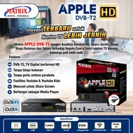 Receiver TV Digital DVBT2 Apple Merah HD Matrix -