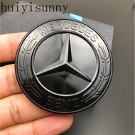 HYS Mercedes Benz C200LE300LGLEGLC refit C43E63 A45 sport black hood logo flat logo hood logo