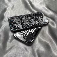 Creative capital letter B OPPO A5 A7 A15 A31 A53 A74 A93 Reno2 4 5 6 7 8 Tempered Glass Case