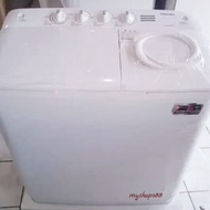 mesin cuci toshiba vh-h95mn (ww/wb/wr) 9.5kg 2tabung