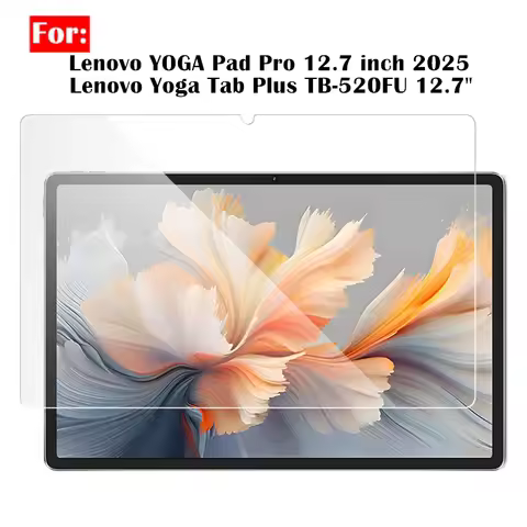 2PcsTempered Glass Film For Lenovo Yoga Tab Plus 12.7 2025 TB520FU HD Scratch Screen Protector YOGA 